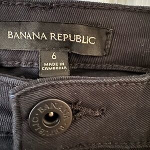 Banana Republic Dark Charcoal Trousers